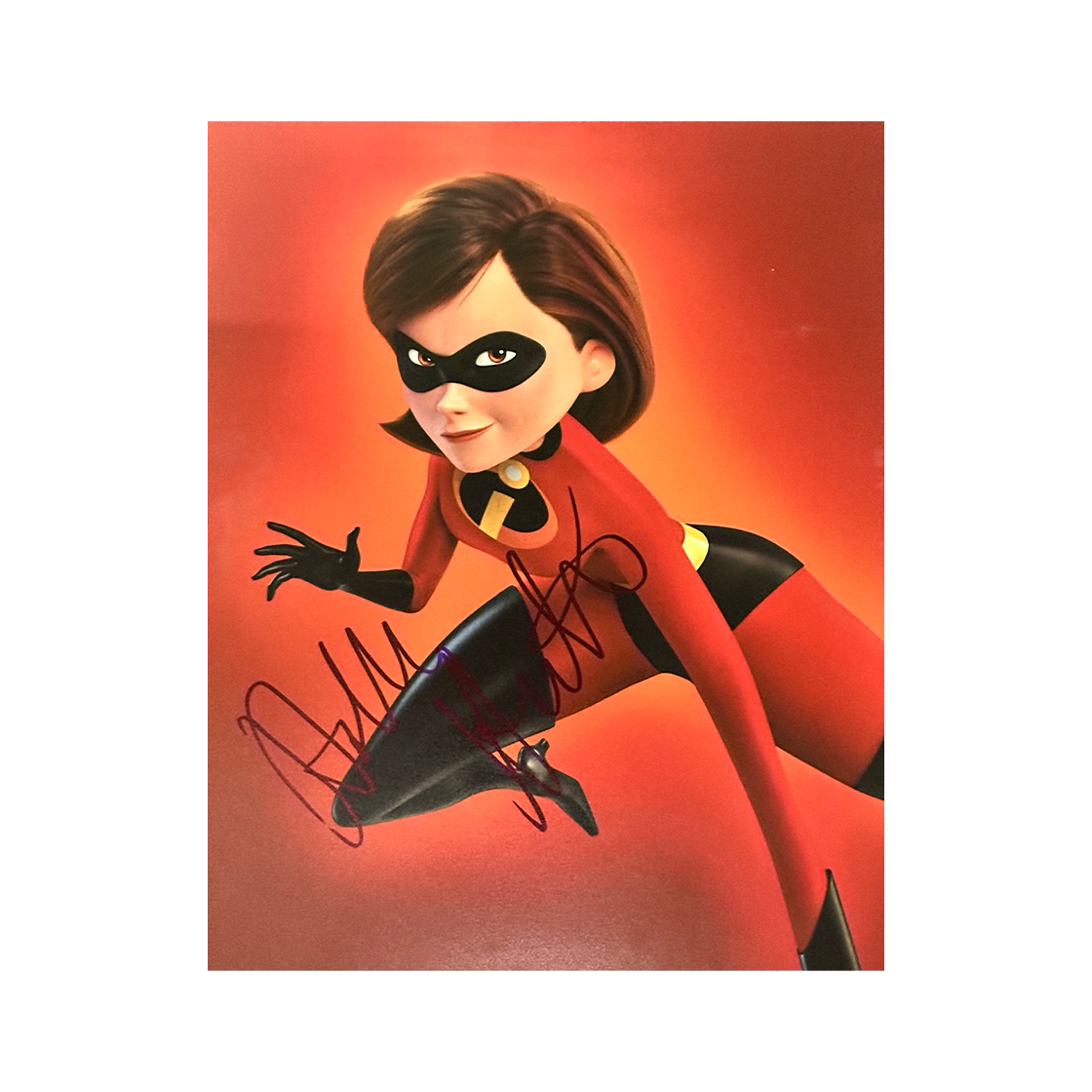 Holly Hunter Signed 10x8 The Incredibles Image (ACOA)