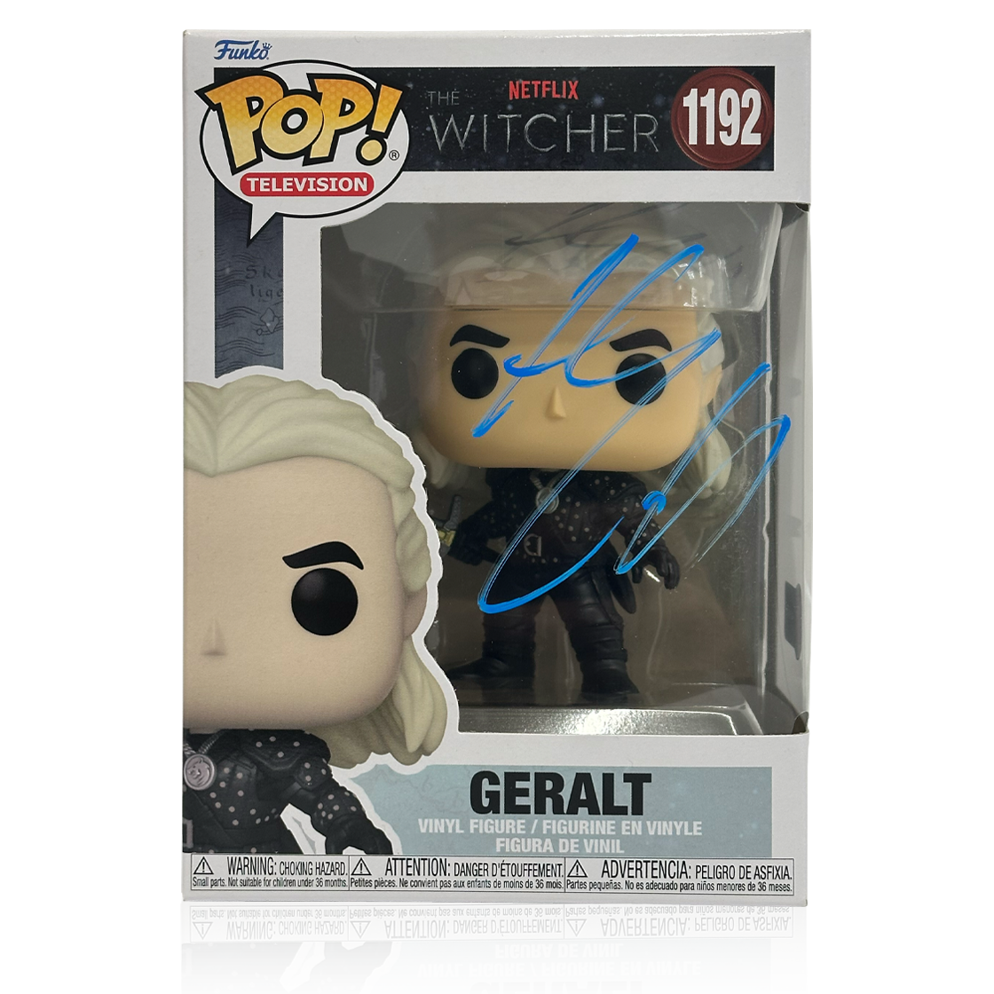 Henry Cavill Signed Geralt Funko Pop! (AFTAL Authenticated)