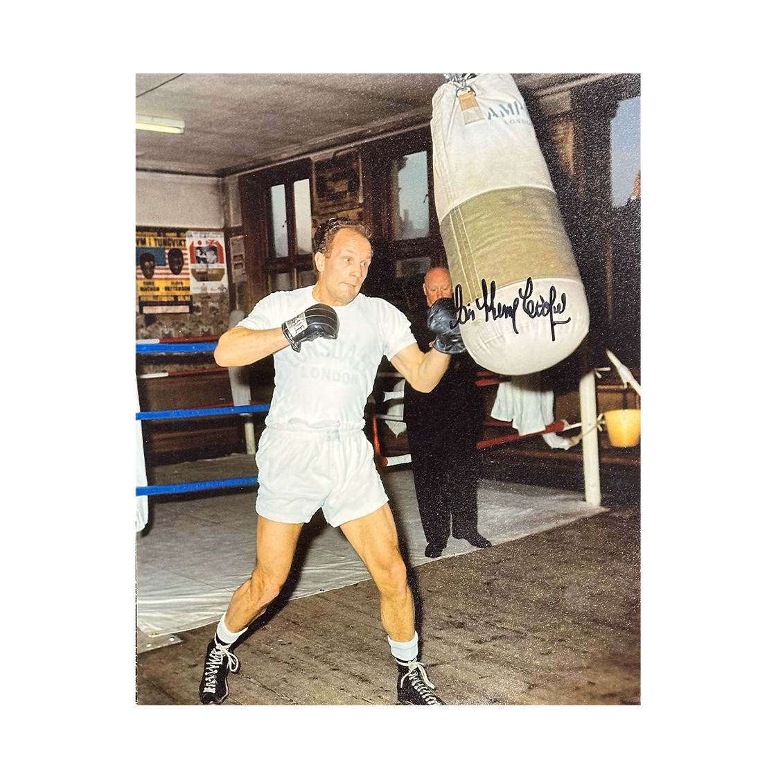 Henry Cooper Signed 10x8 Image