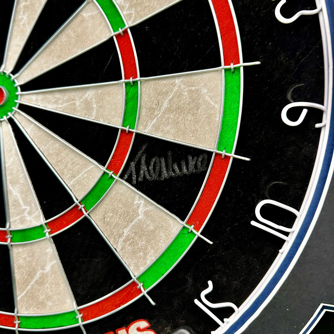 Weekly Auction: Luke Littler Signed Dartboard Premium Frame