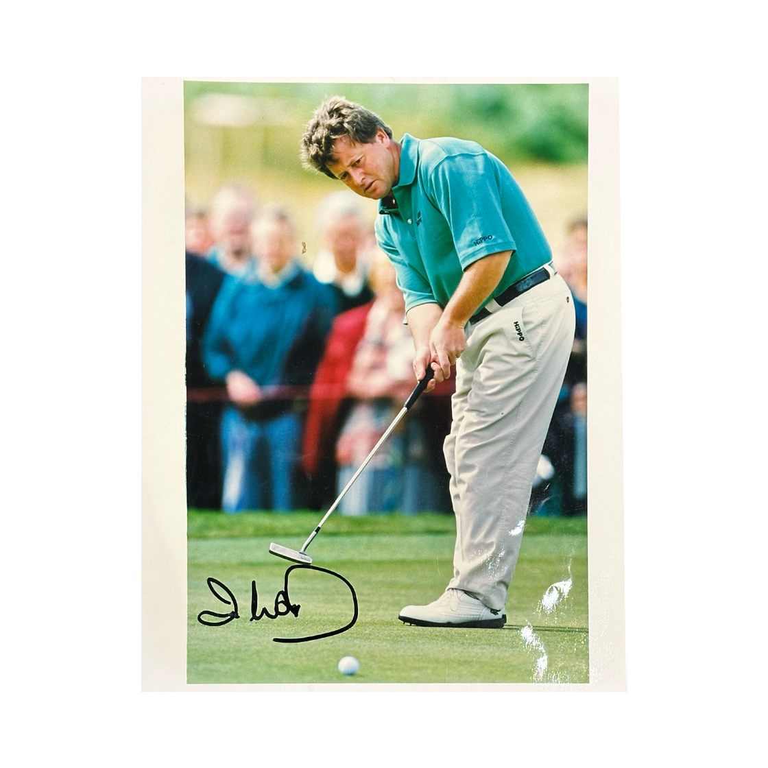 Ian Woosnam Signed 10x8 Image