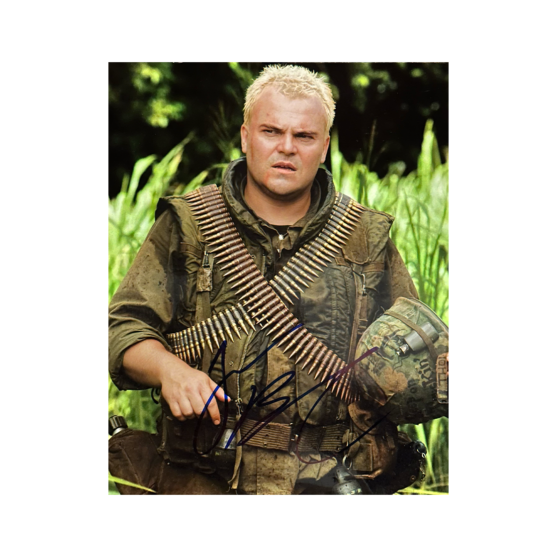 Jack Black Signed Tropic Thunder 10x8 Image (ACOA)