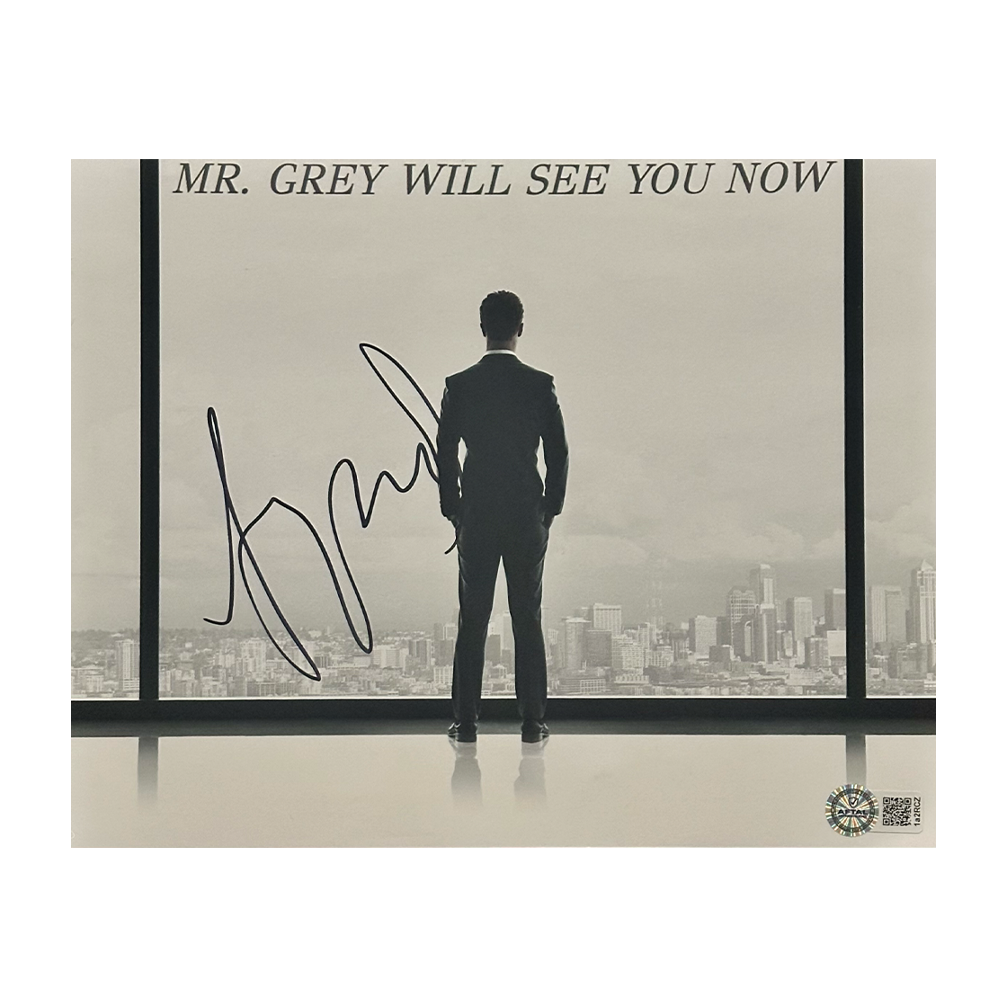 Jamie Dornan Signed 50 Shades of Grey 10x8 Image 1 (AFTAL Authenticated)