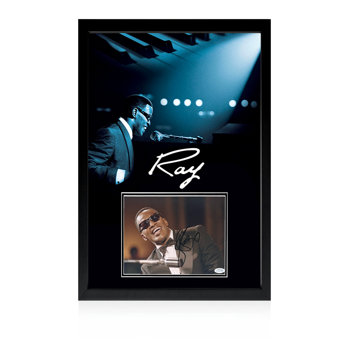 Jamie Foxx Signed Ray Iconic Frame (ACOA)