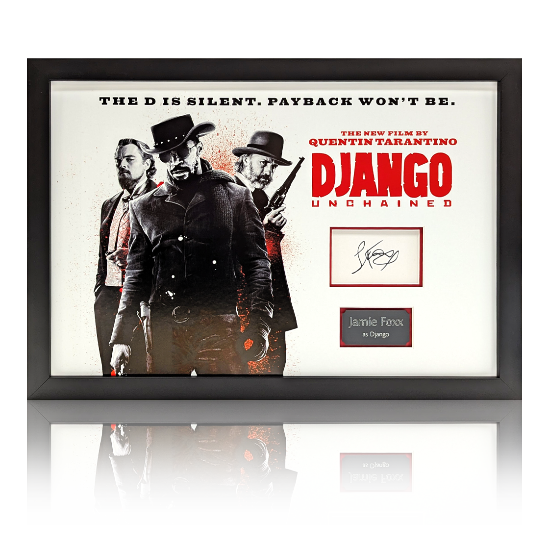 Jamie Foxx Signed Django Unchained Iconic Frame (ACOA)