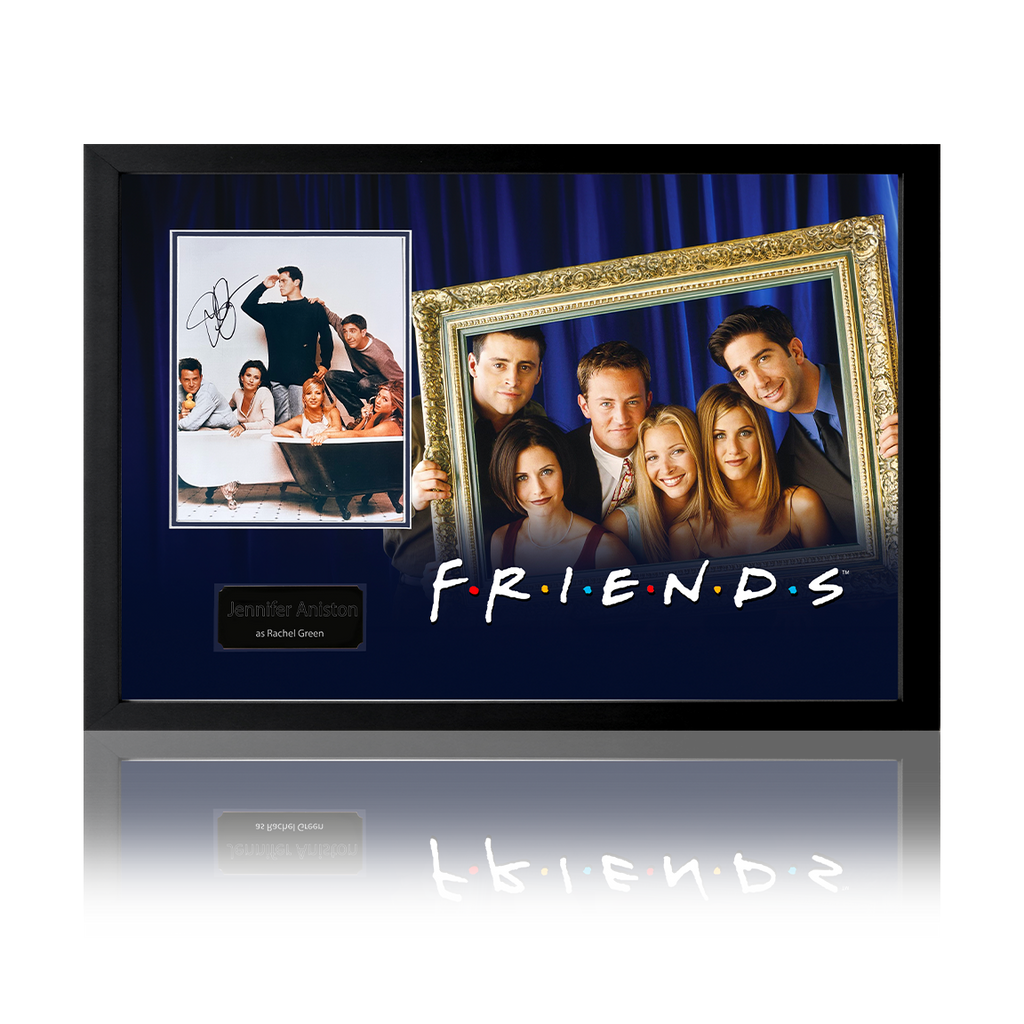 Jennifer Aniston Signed Friends Rachel Display (ACOA) – The Fan Cave ...