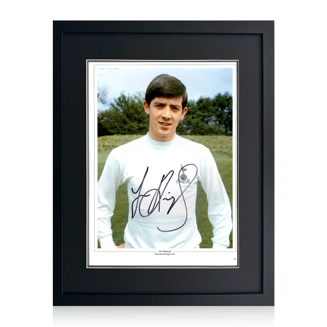 Joe Kinnear Signed Tottenham Hotspur Image 5 Compact Frame