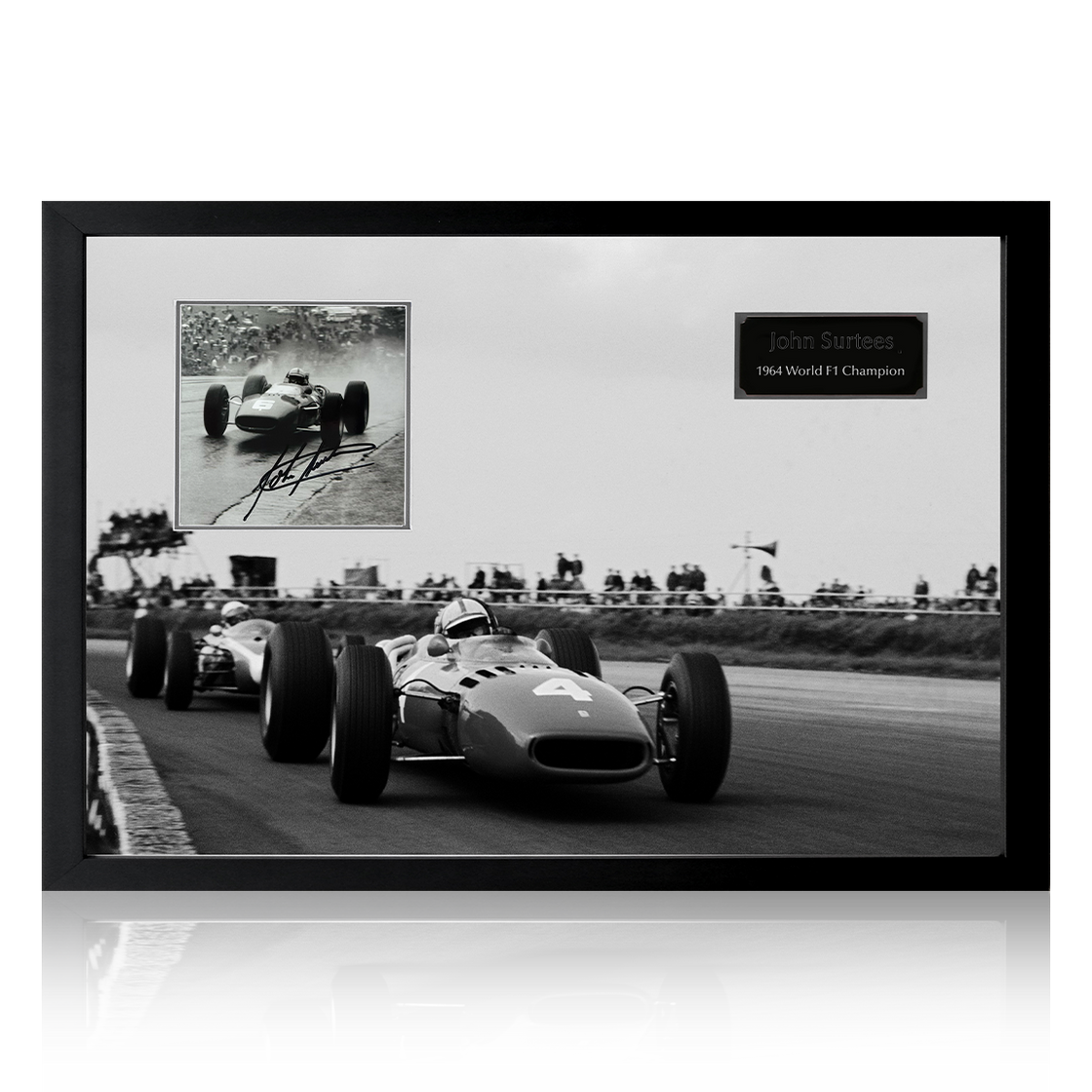 John Surtees F1 World Champion Ferrari Iconic Frame