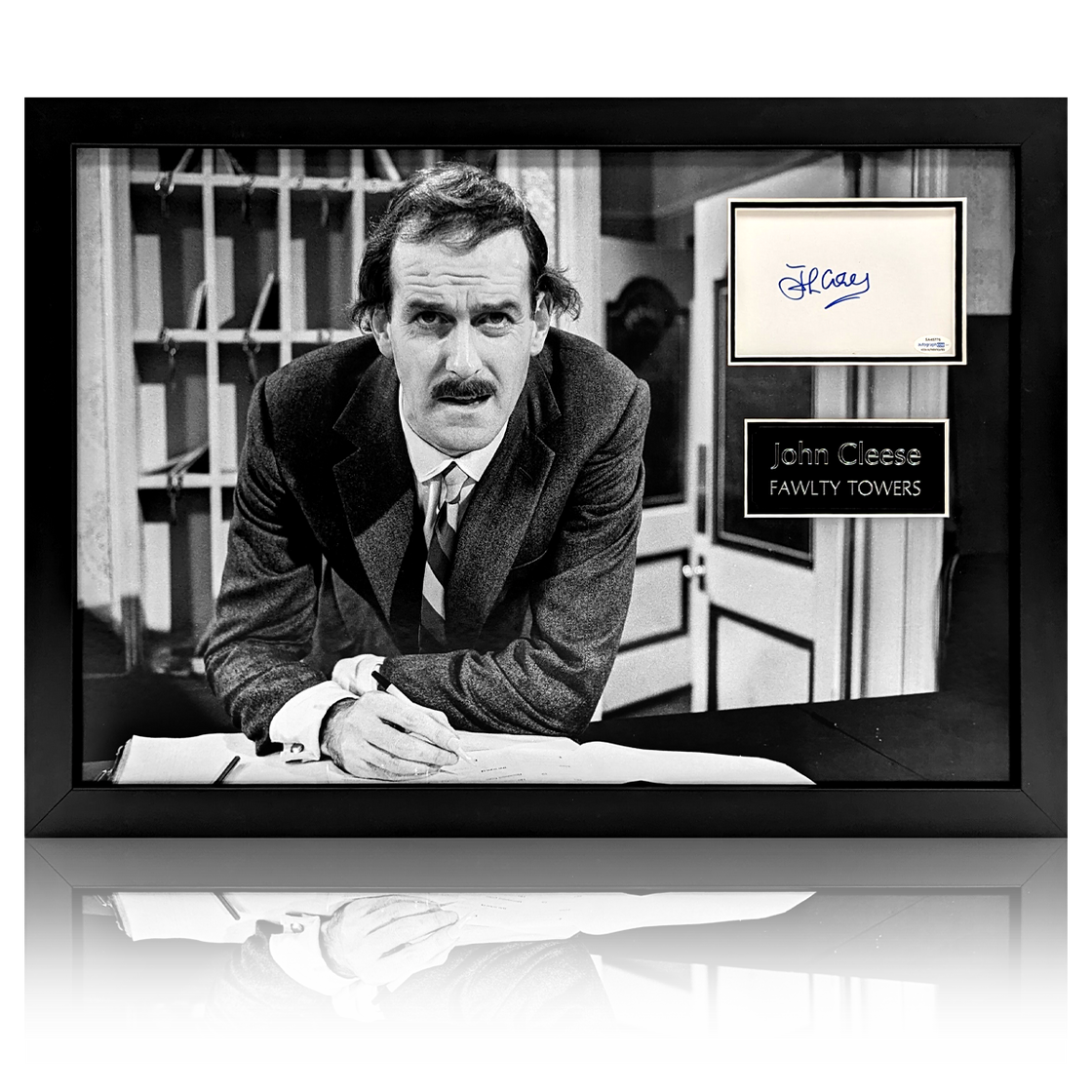 John Cleese Signed Fawlty Towers Iconic Frame (ACOA)