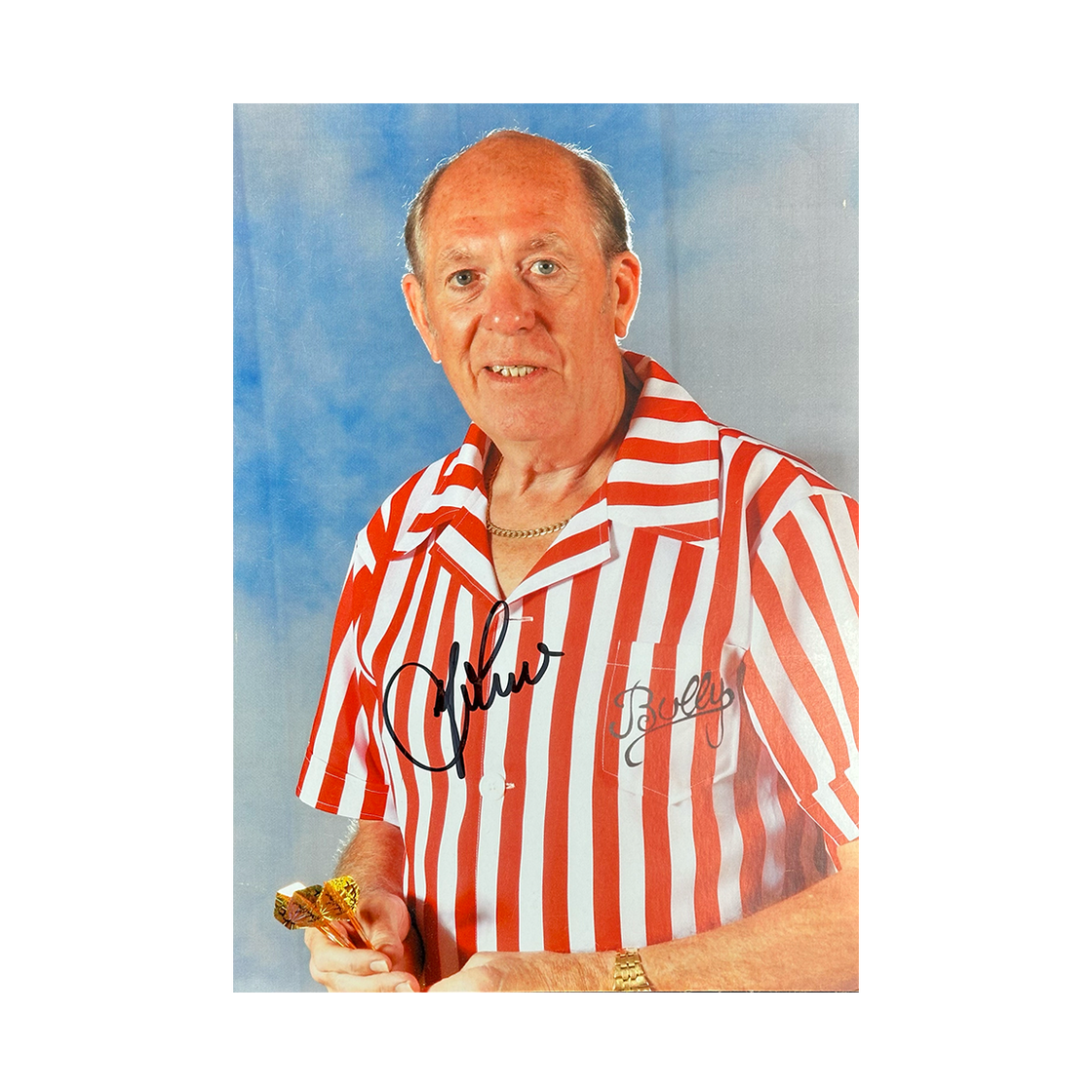 John Lowe Signed 12x8 Image