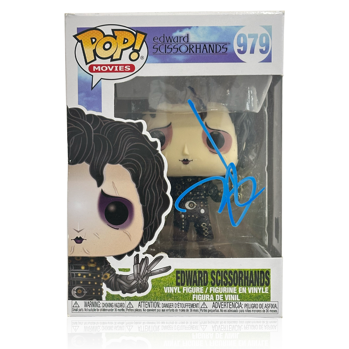 Johnny Depp Signed Edward Scissorhands Funko Pop! #2 (AFTAL Authenticated)