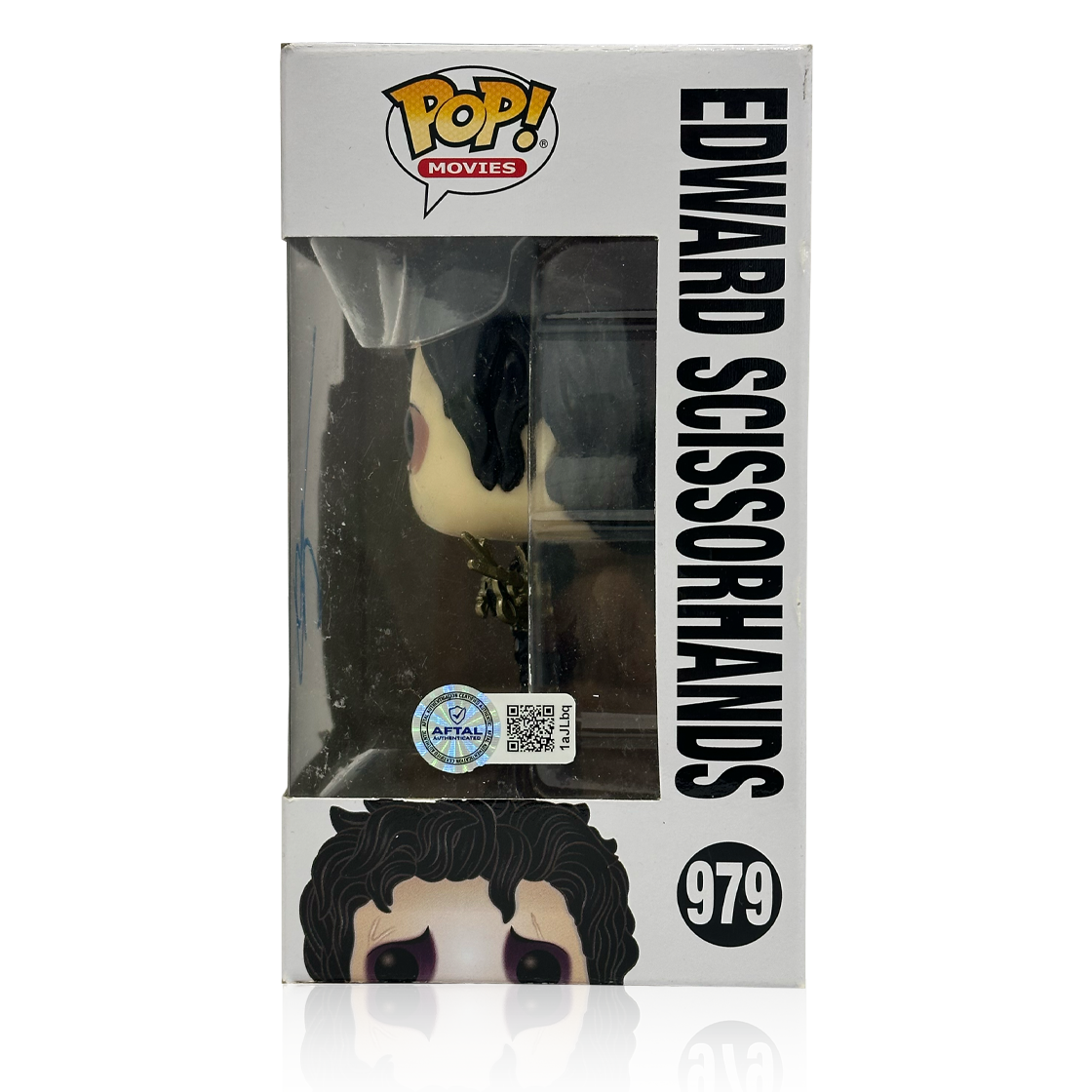 Johnny Depp Signed Edward Scissorhands Funko Pop! #2 (AFTAL Authenticated)