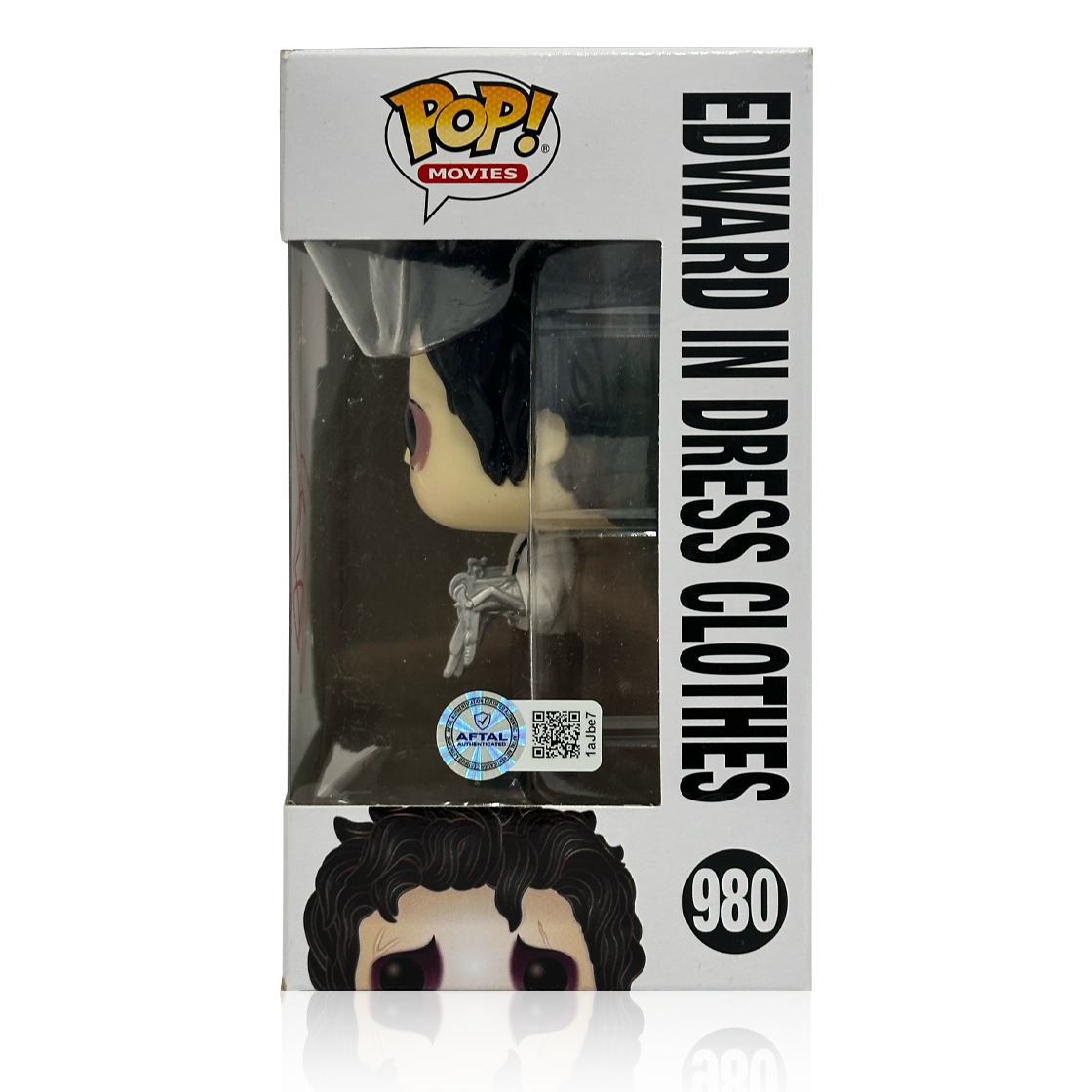 Johnny Depp Signed Edward Scissorhands Funko Pop! #3 (AFTAL Authenticated)