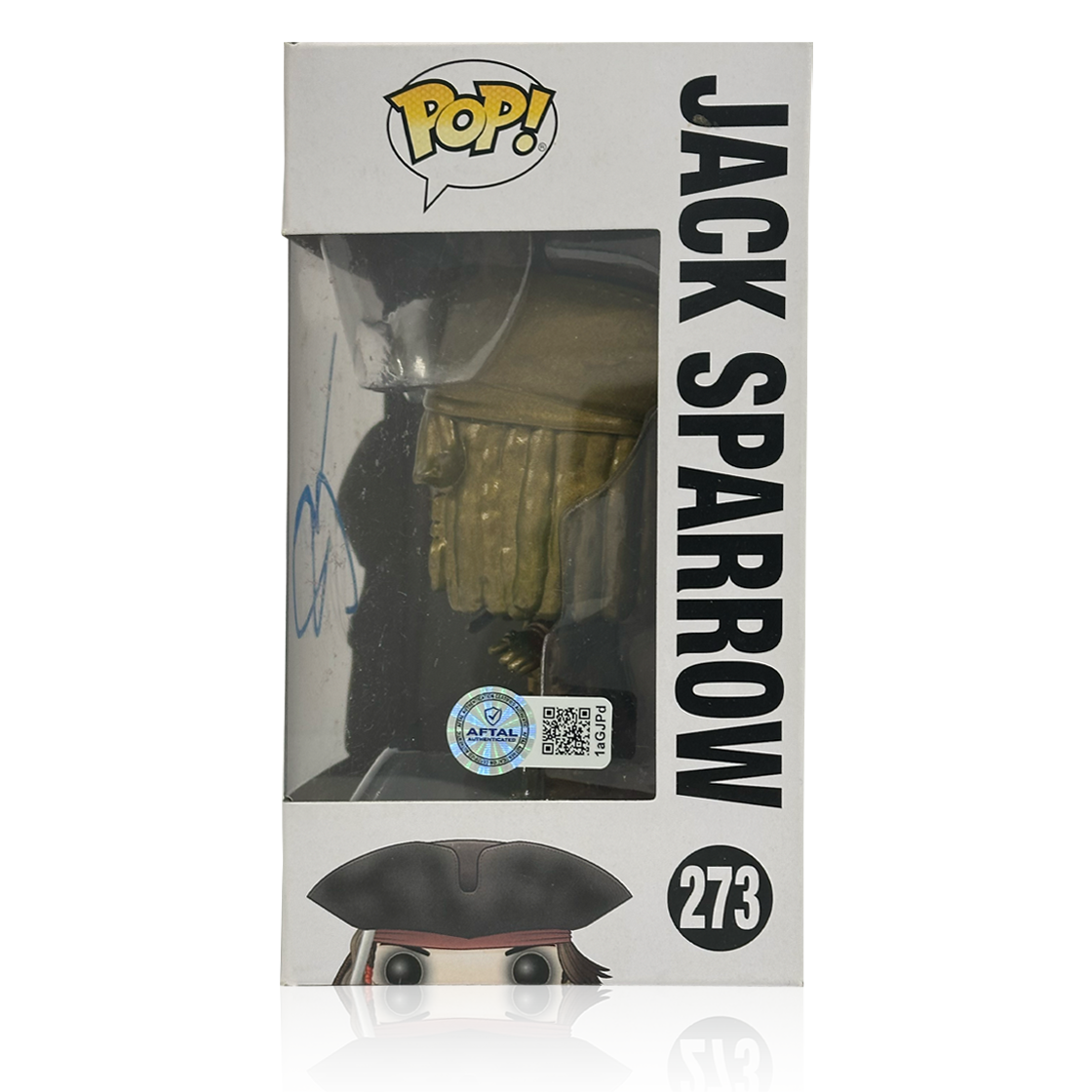 Johnny Depp Signed Jack Sparrow Funko Pop! (AFTAL Authenticated)