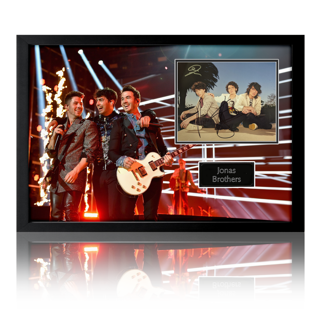 Weekly Auction: Jonas Brothers Signed Image Iconic Frame