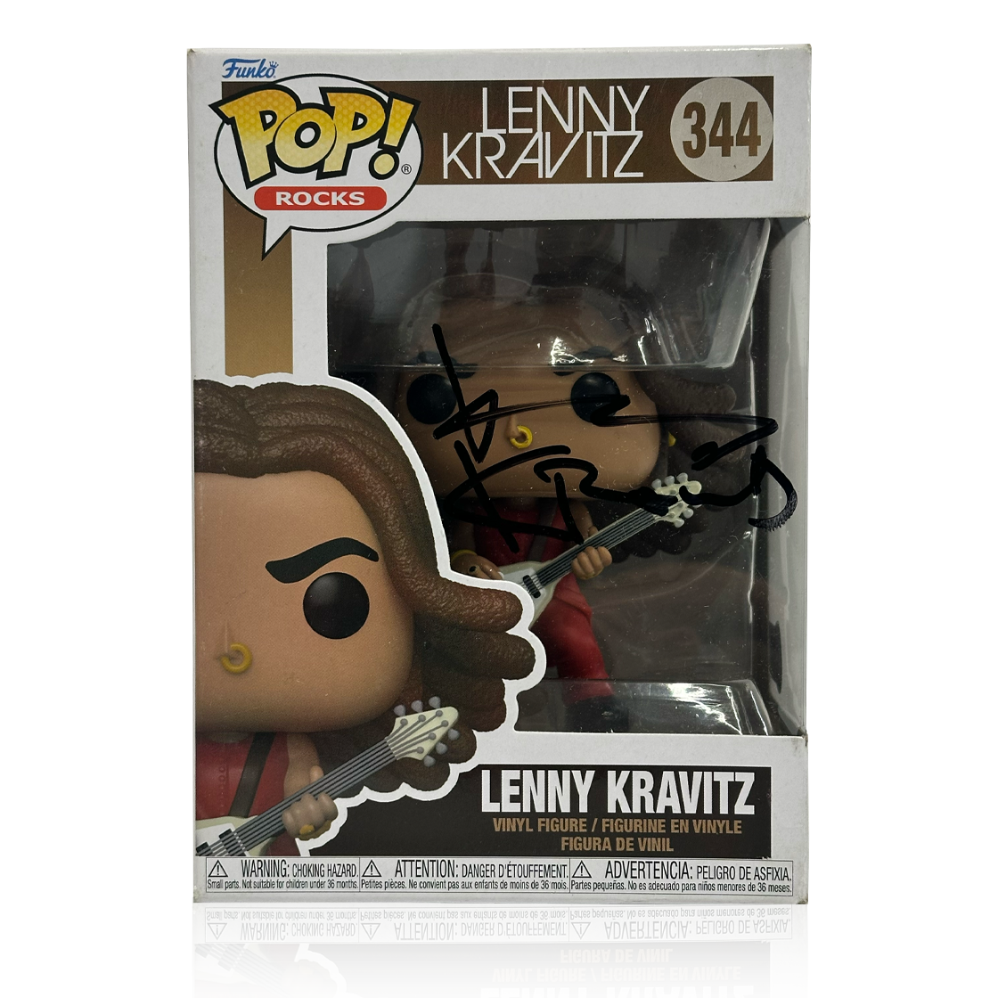 Lenny Kravitz Signed Funko Pop! #2 (AFTAL Authenticated)