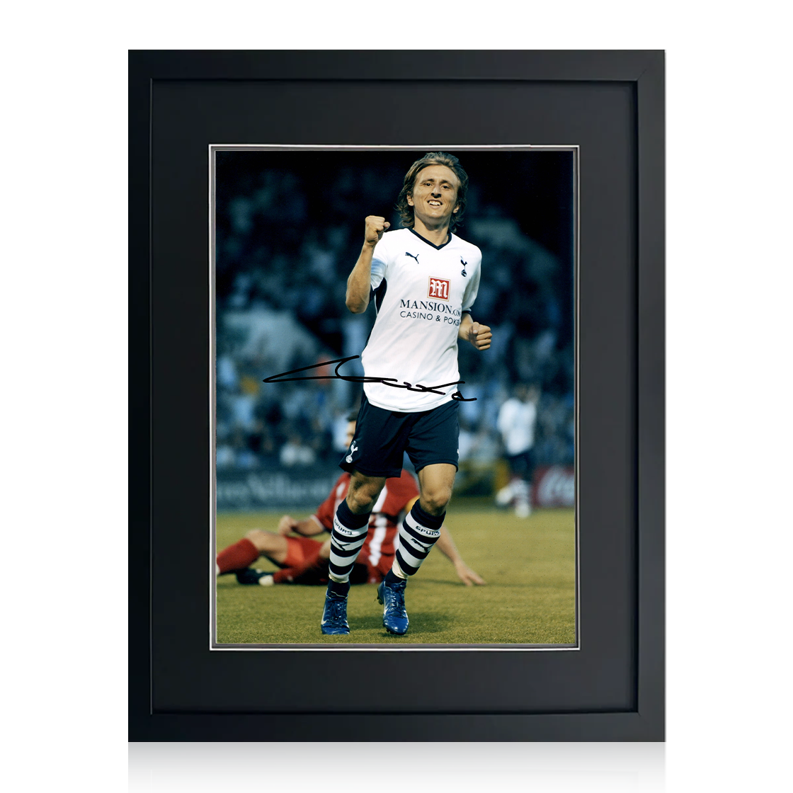 Luka Modric Signed Tottenham Hotspur Image Compact Frame