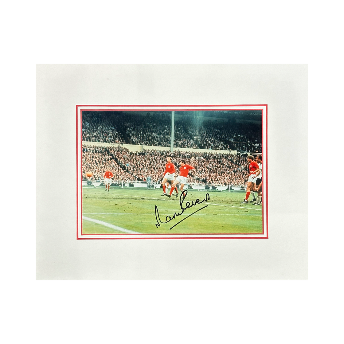 Martin Peters Signed England Mount