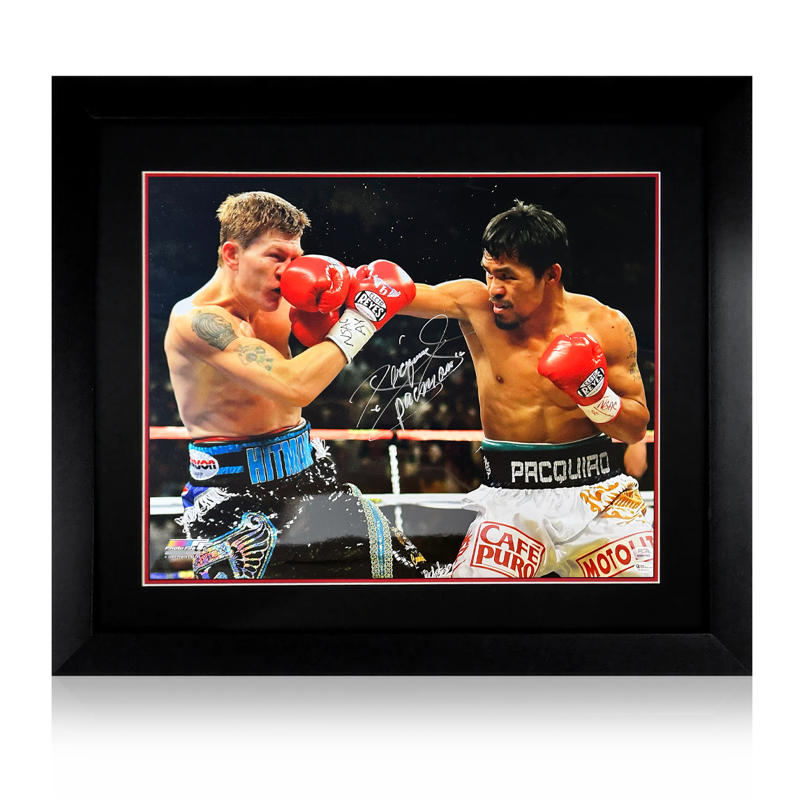 Manny Pacquiao Signed Deluxe Mount Display – The Fan Cave Memorabilia