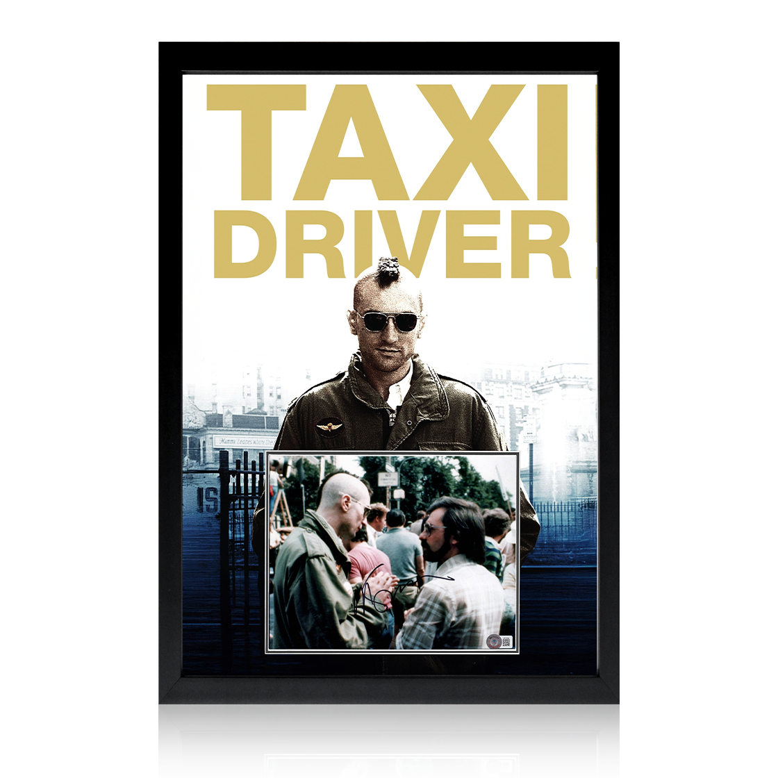 Martin Scorsese Signed Taxi Driver Image Iconic Frame (Beckett)