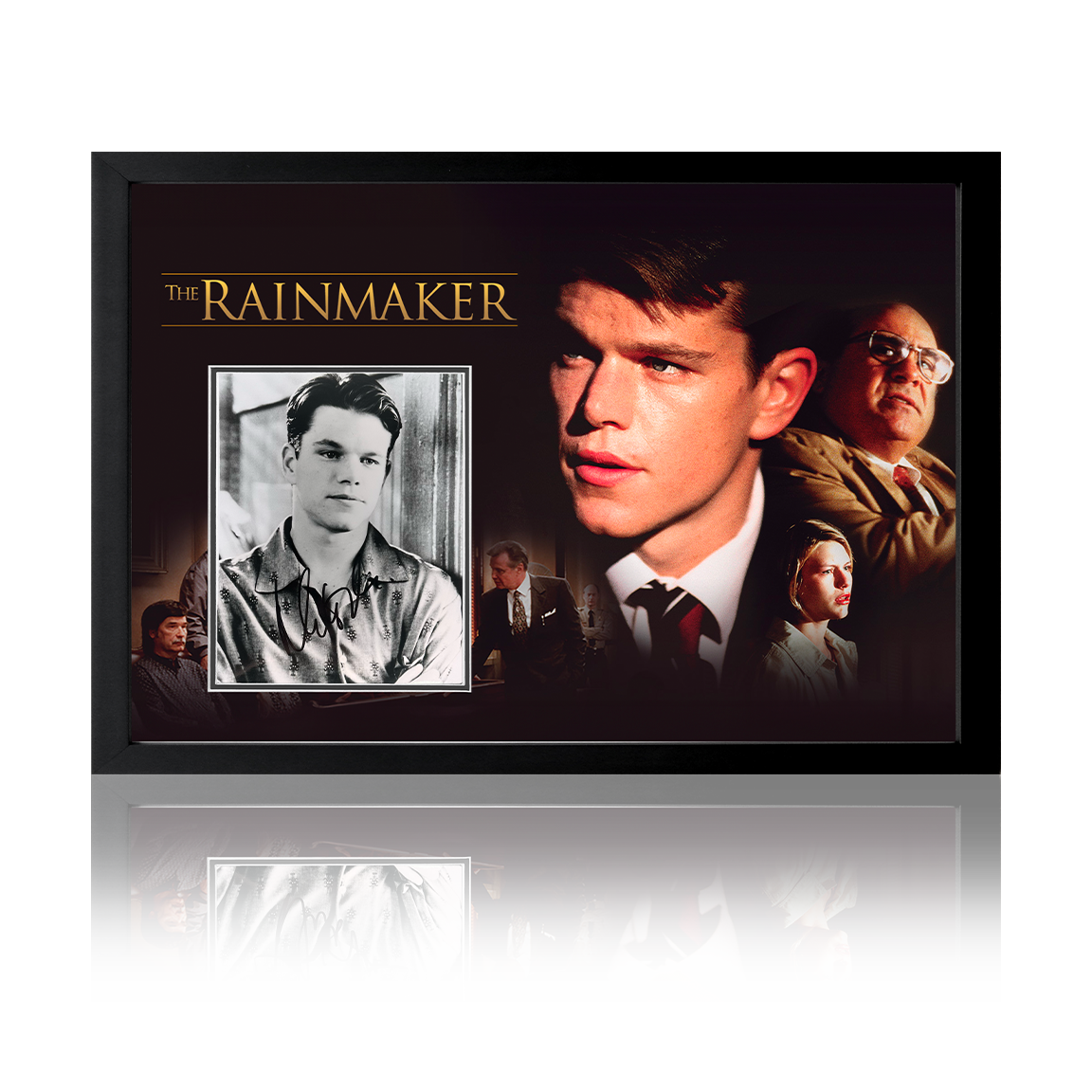 Matt Damon Signed The Rainmaker Iconic Frame (ACOA) – The Fan Cave Matt Damon Signed The Rainmaker Iconic Frame (ACOA) – The Fan Cave