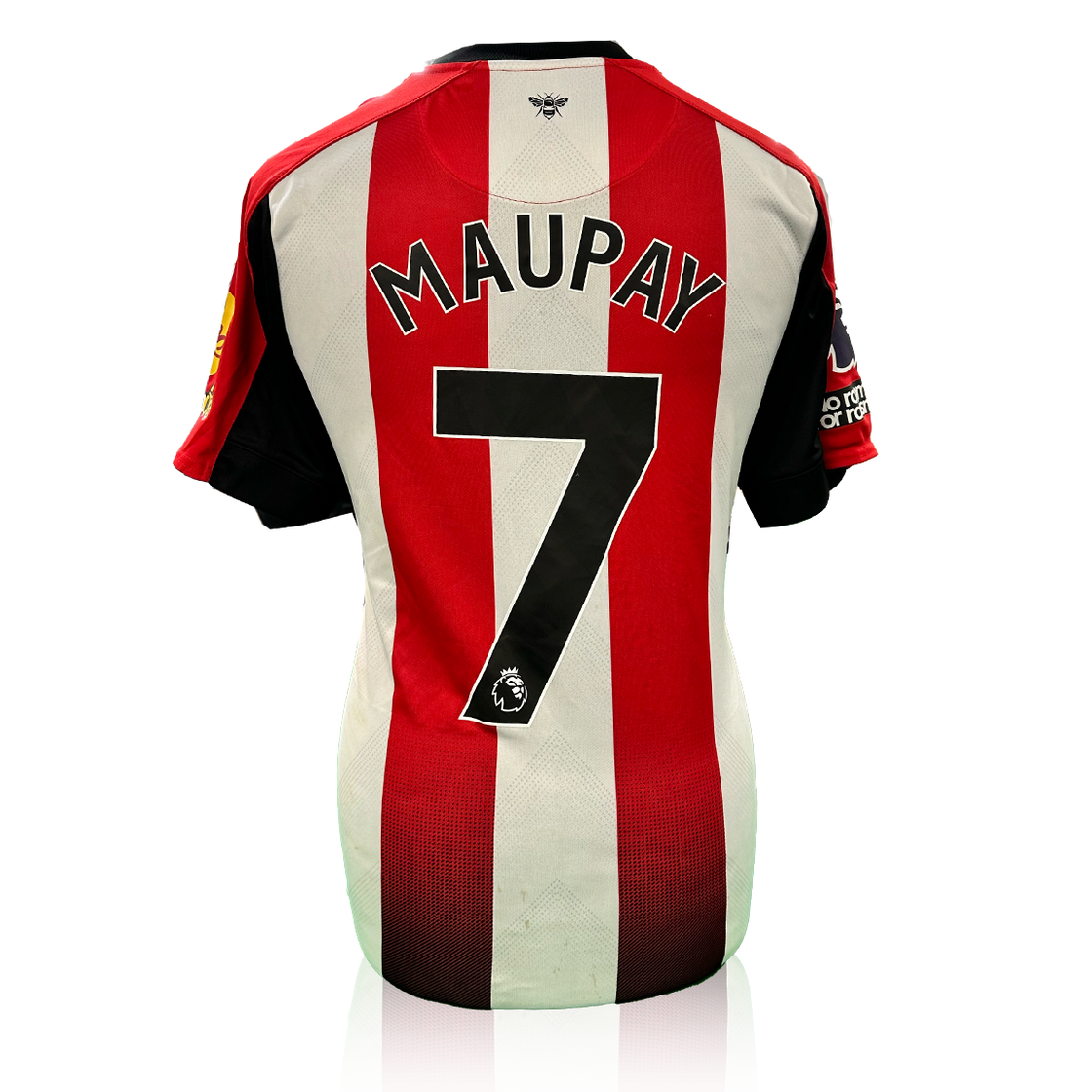 Neal Maupay Match Worn Brentford Shirt