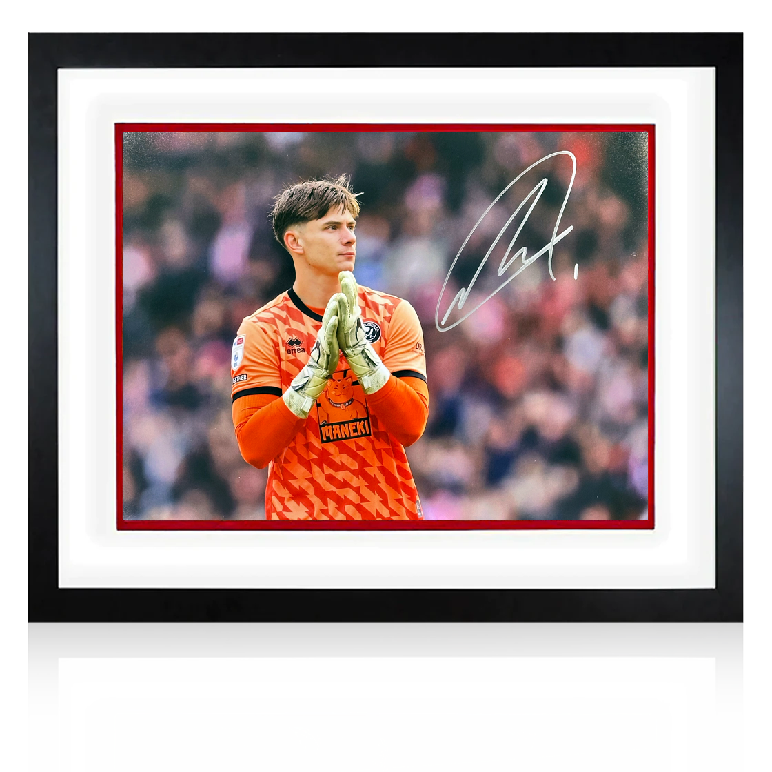 Michael Cooper Signed Sheffield United Deluxe Mount Frame