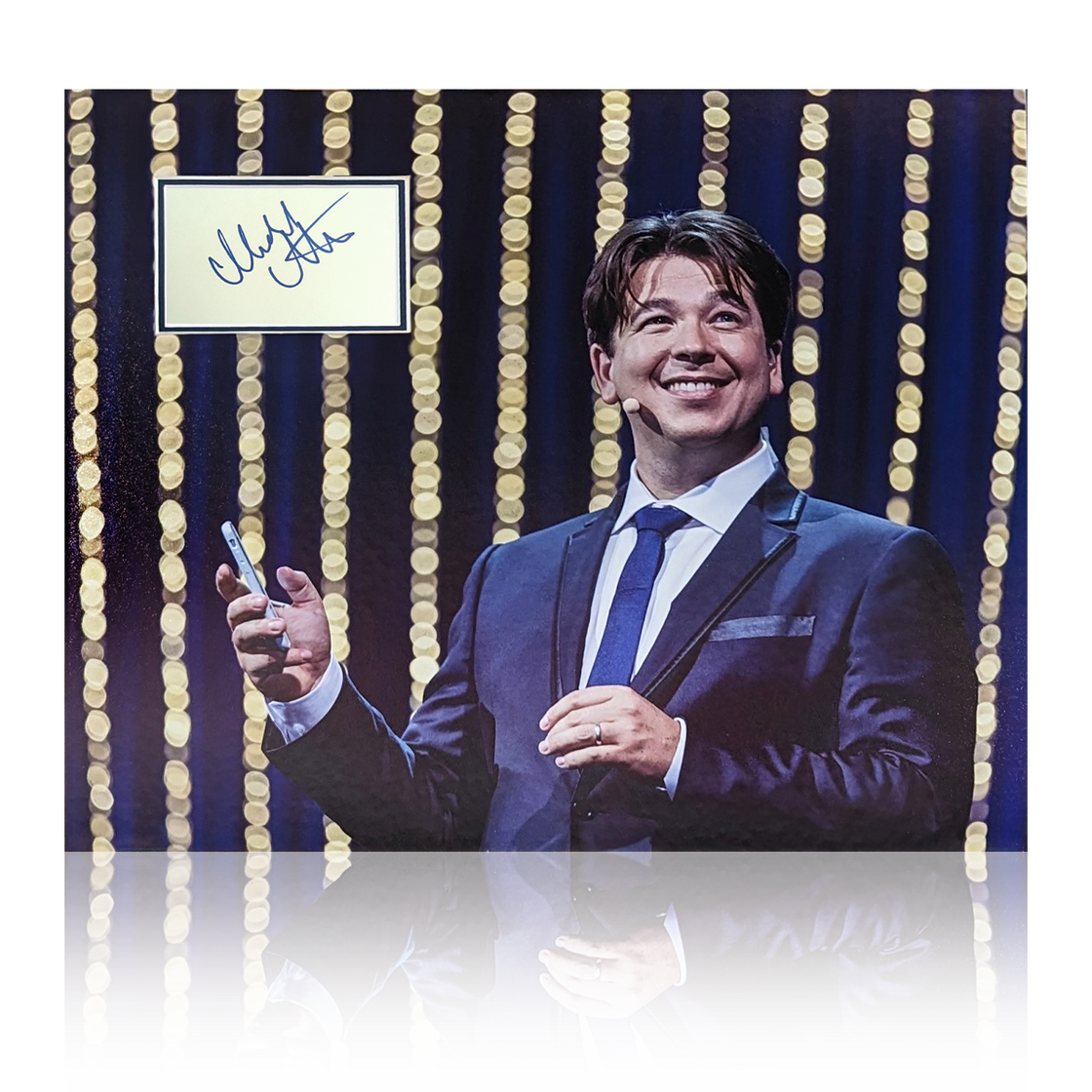 Michael McIntyre Signed Michael McIntyre's Big Show Deluxe Mount