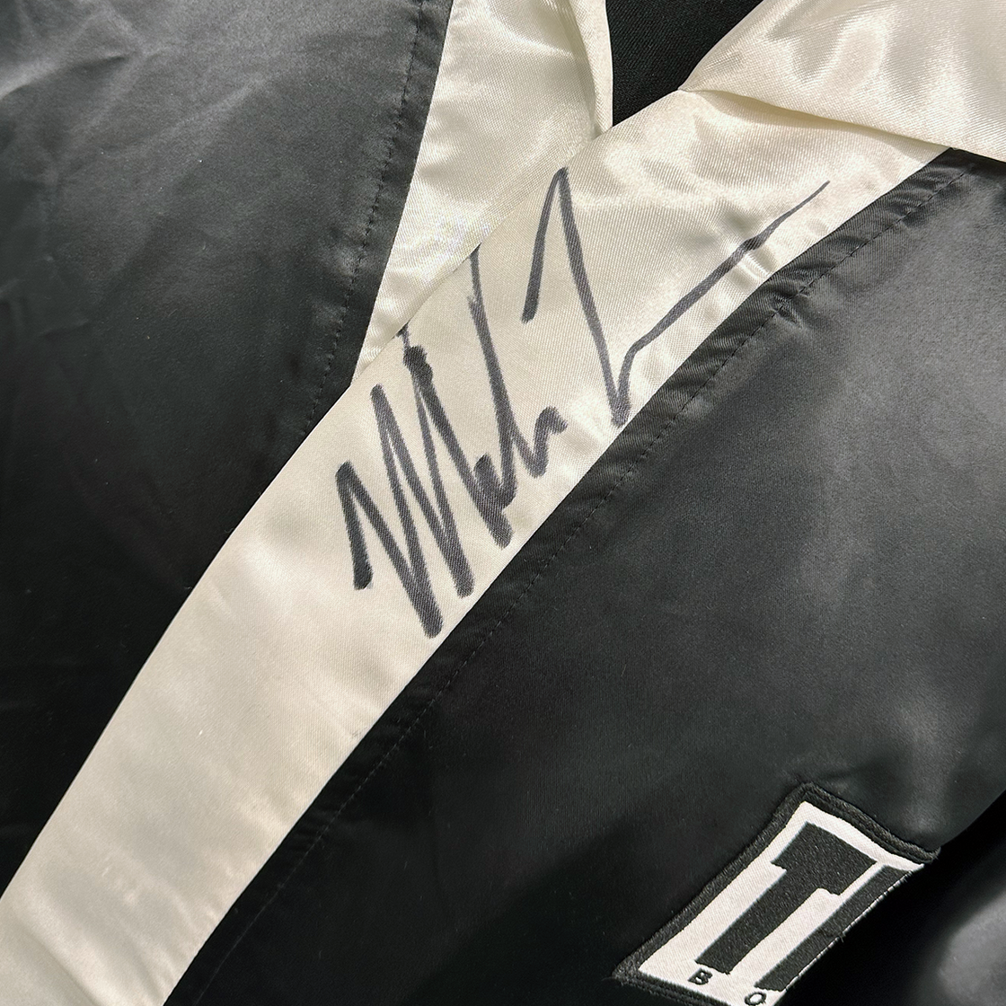 Mike Tyson Signed Boxing Robe (PSA)