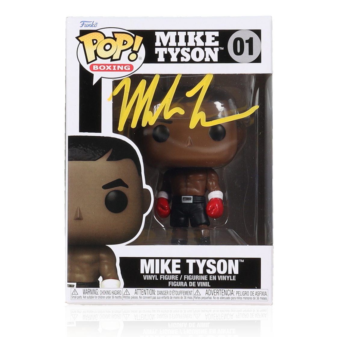 Mike Tyson Signed Funko Pop (JSA Witnessed)