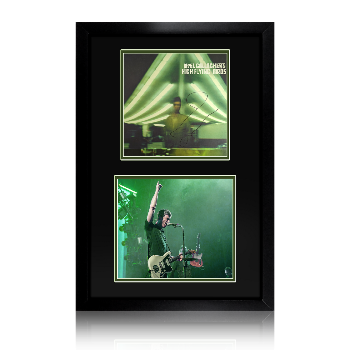Noel Gallagher Signed LP Iconic Frame – The Fan Cave Memorabilia