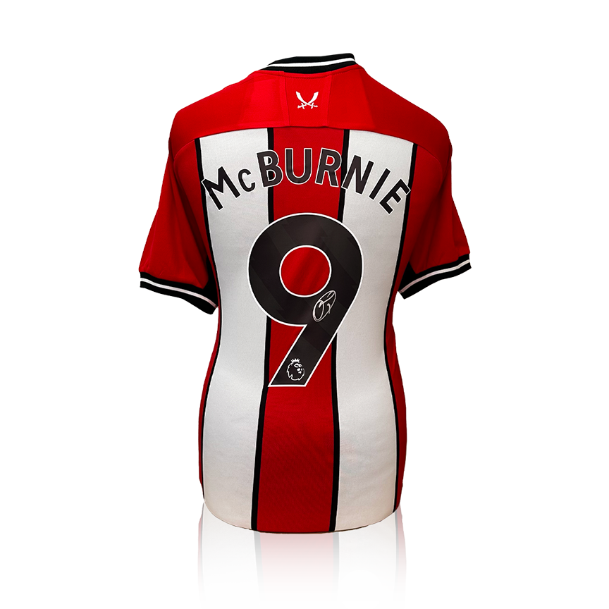 Weekly Auction: Oli McBurnie Signed Sheffield United 23/24 Shirt