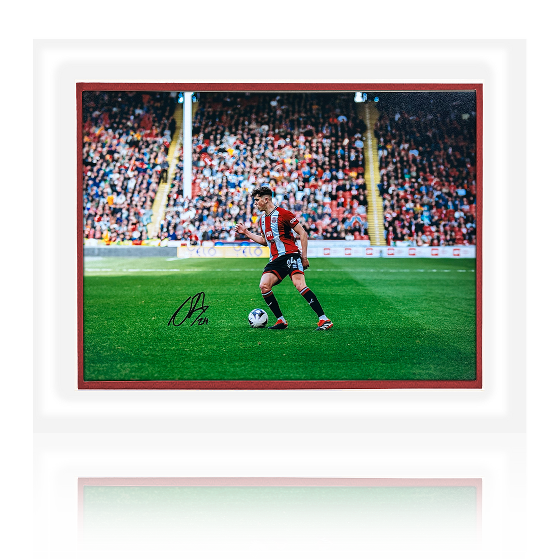 Ollie Arblaster Signed Sheffield United Mount