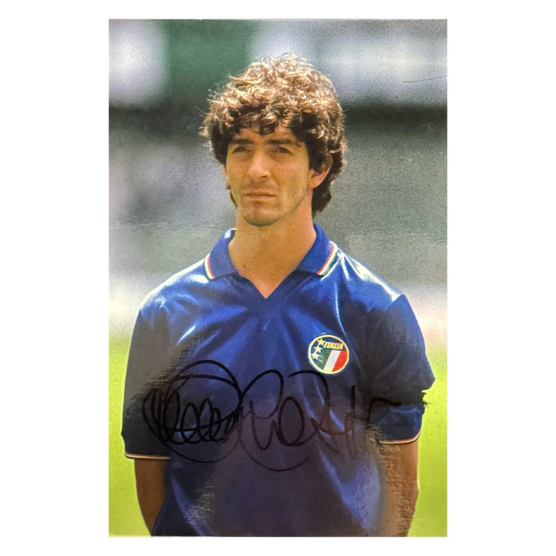 Paolo Rossi Signed Italy 12x8 Photo 9