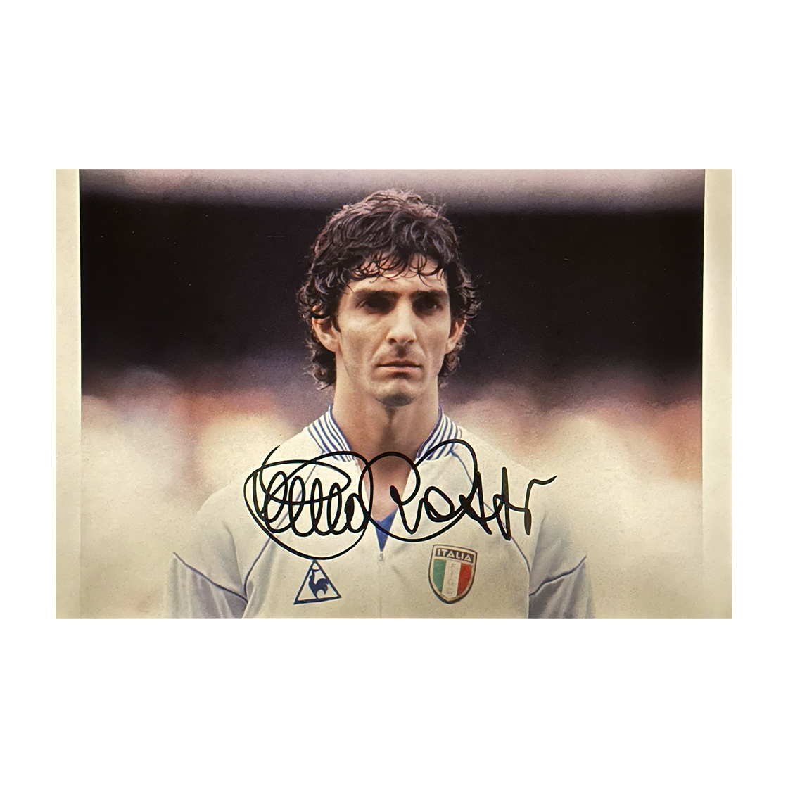 Paolo Rossi Signed Italy 12x8 Photo 7