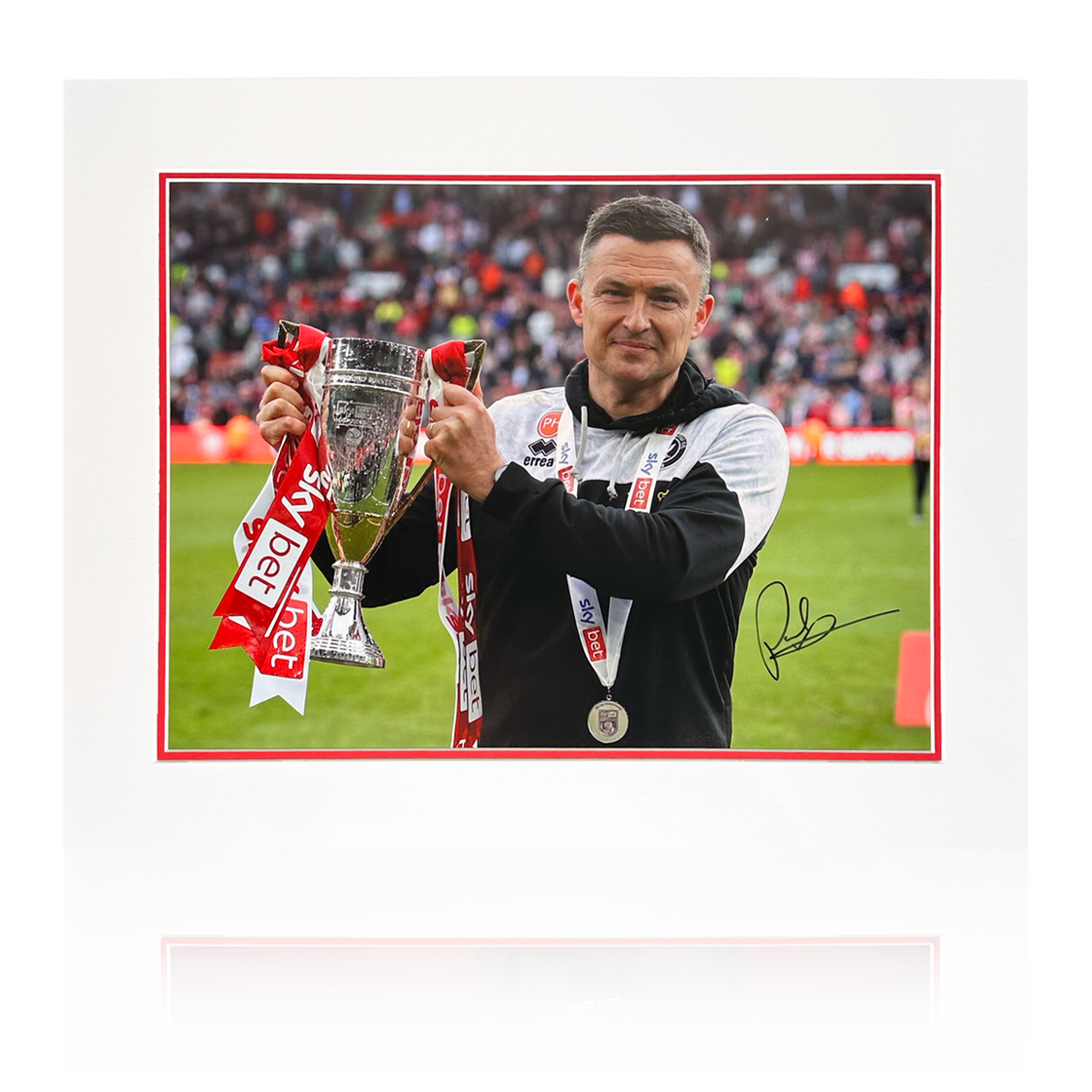 Auction: Paul Heckingbottom Sheffield United Promotion Signed Mount