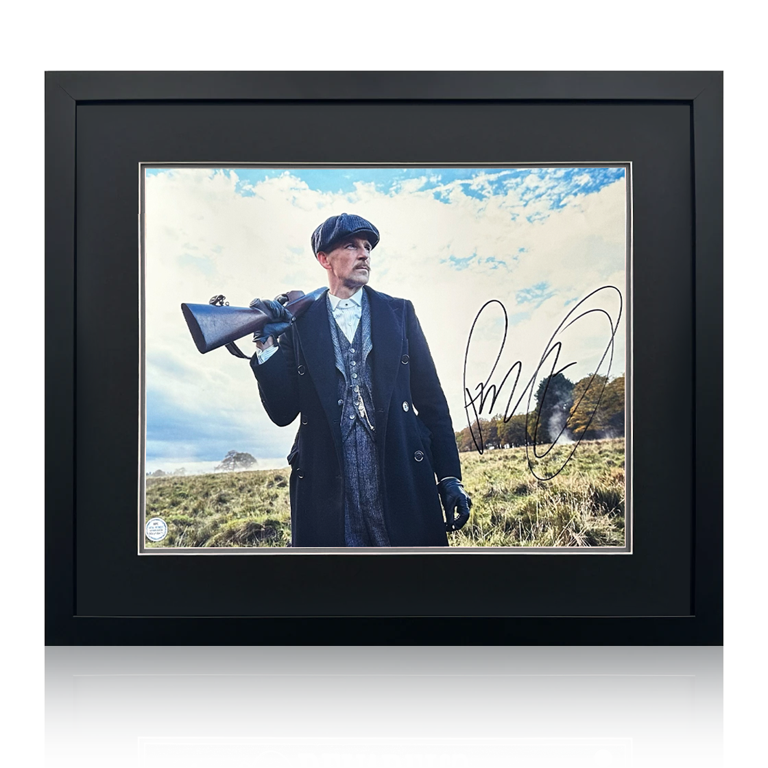 Paul Anderson Signed Peaky Blinders Image Deluxe Mount Frame #1 (AFTAL Witness)