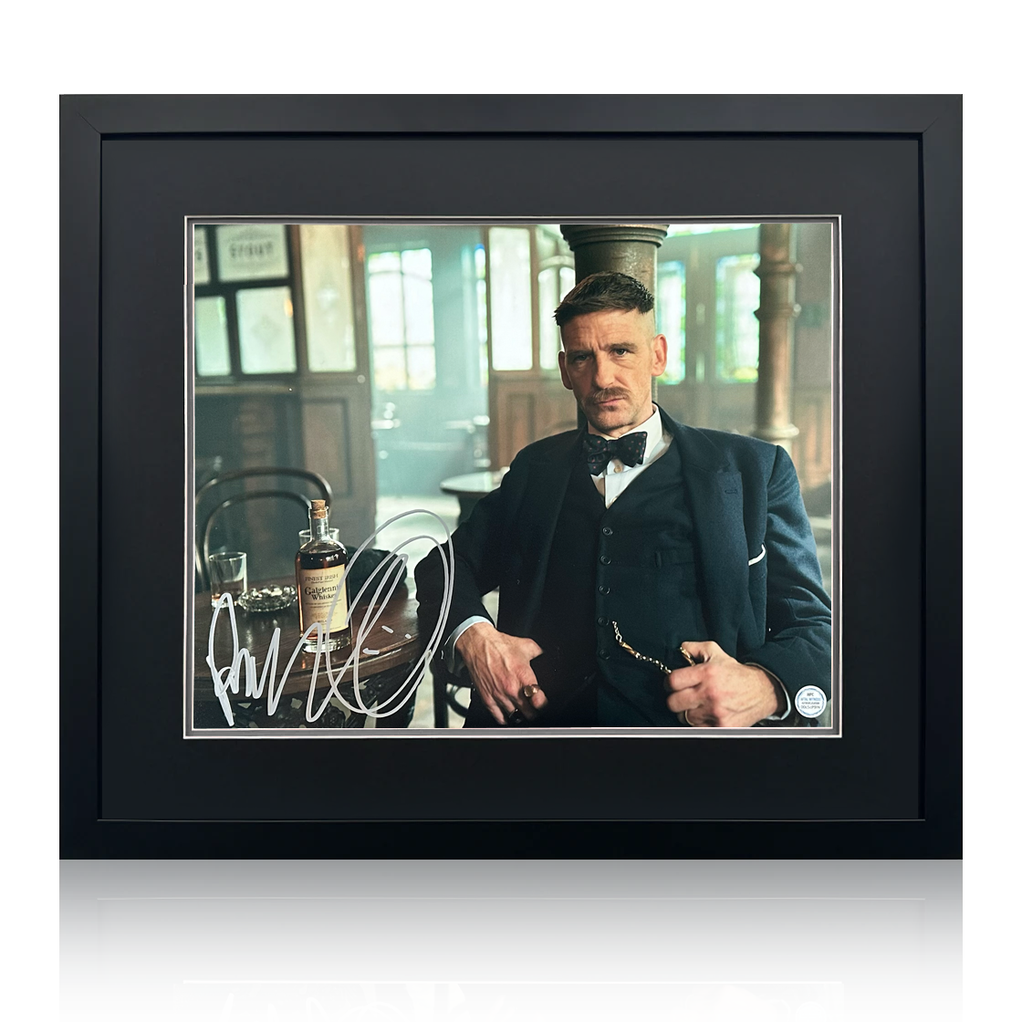 Paul Anderson Signed Peaky Blinders Image Deluxe Mount Frame #3 (AFTAL Witness)