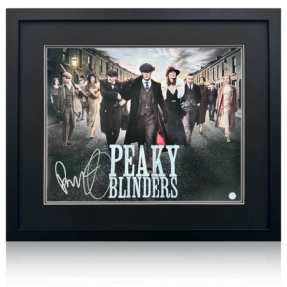 Paul Anderson Signed Peaky Blinders 20X16 Image Deluxe Mount Frame (AFTAL Witness)