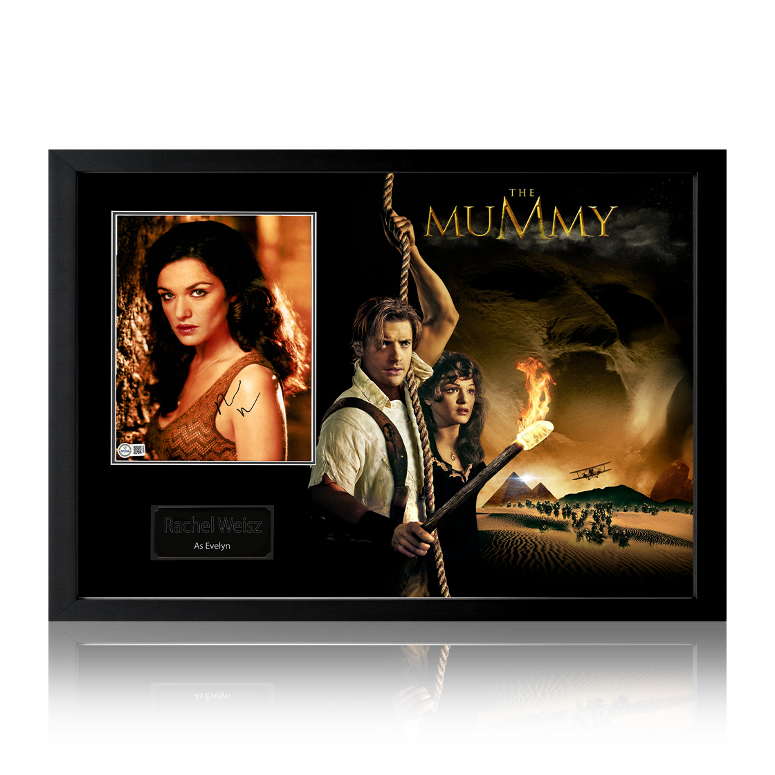 Rachel Weisz Signed The Mummy Image Iconic Frame (AFTAL Authentication)