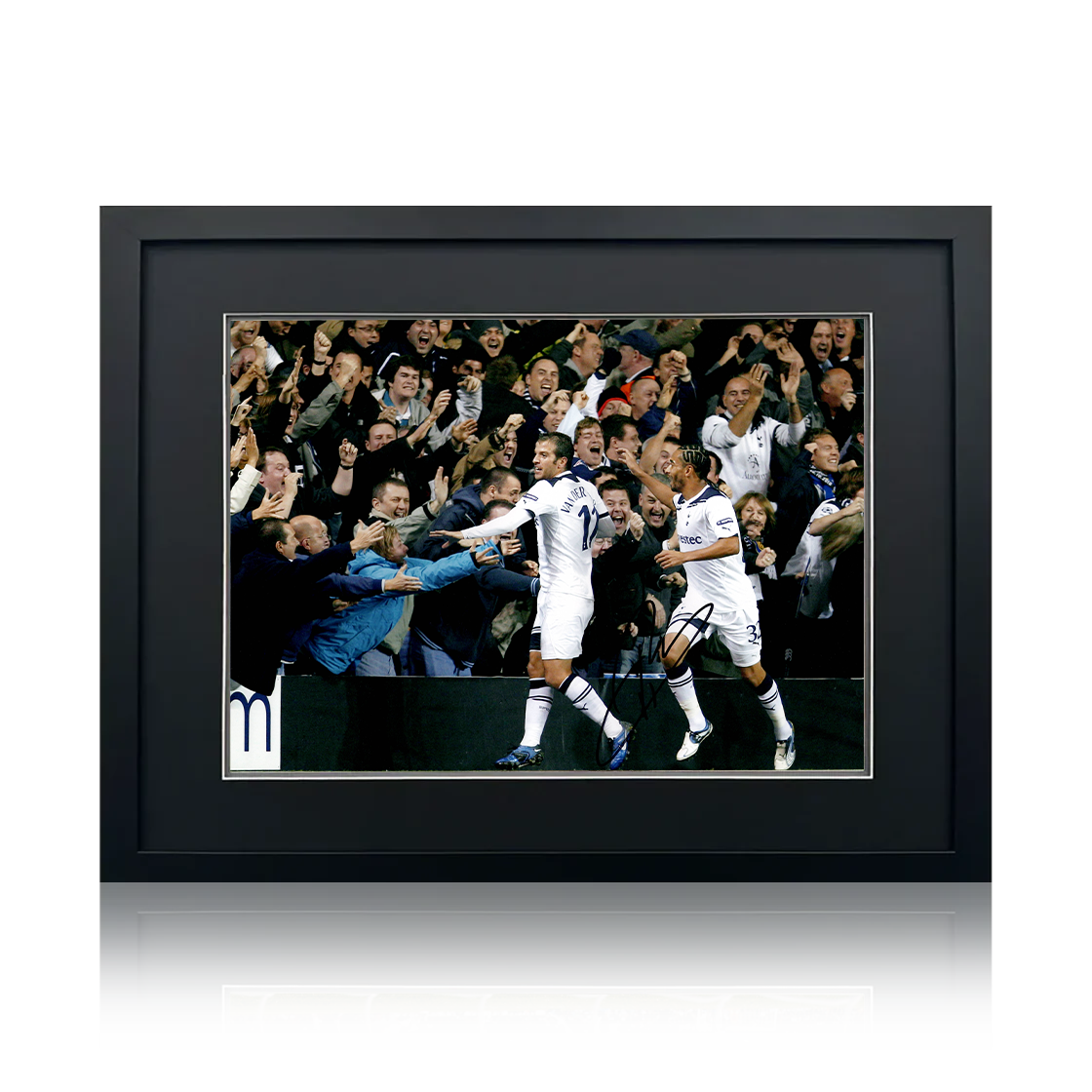 Rafael van der Vaart Signed Tottenham Hotspur Image Compact Frame