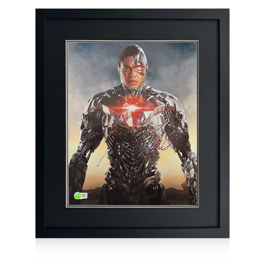 Ray Fisher Signed Justice League Image Compact Frame #2 (AFTAL)