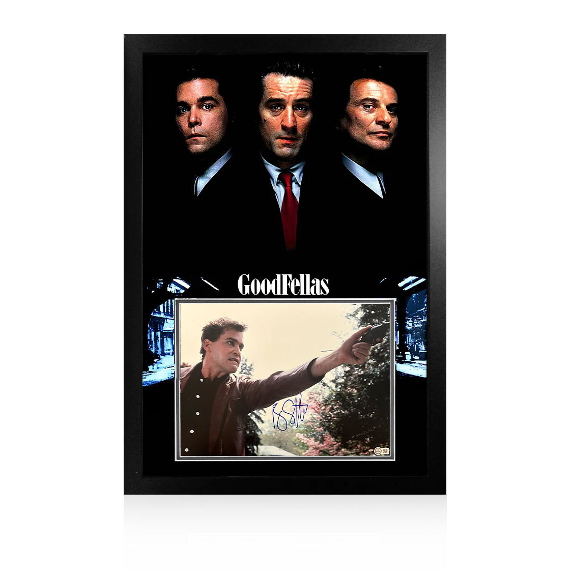 Ray Liotta Signed Goodfellas Image Premium Frame (AFTAL Authentication)