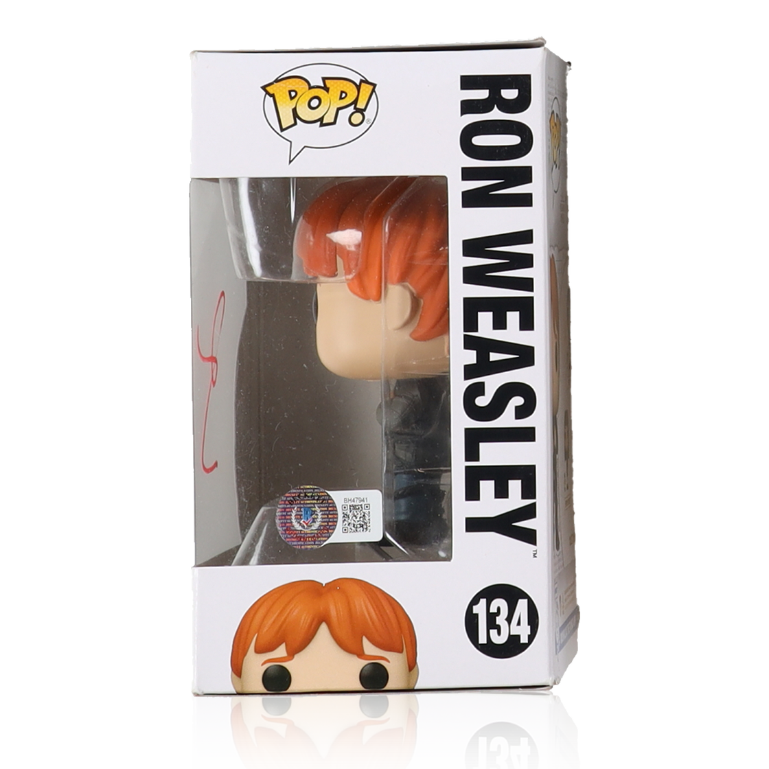 Rupert Grint Signed Funko Pop (Beckett)