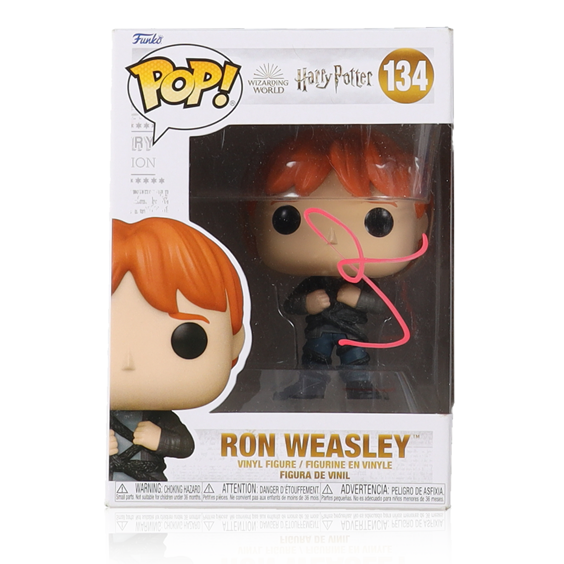 Rupert Grint Signed Funko Pop (Beckett)