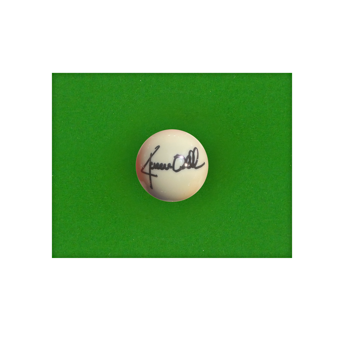 Ronnie O’Sullivan Signed Cue Ball