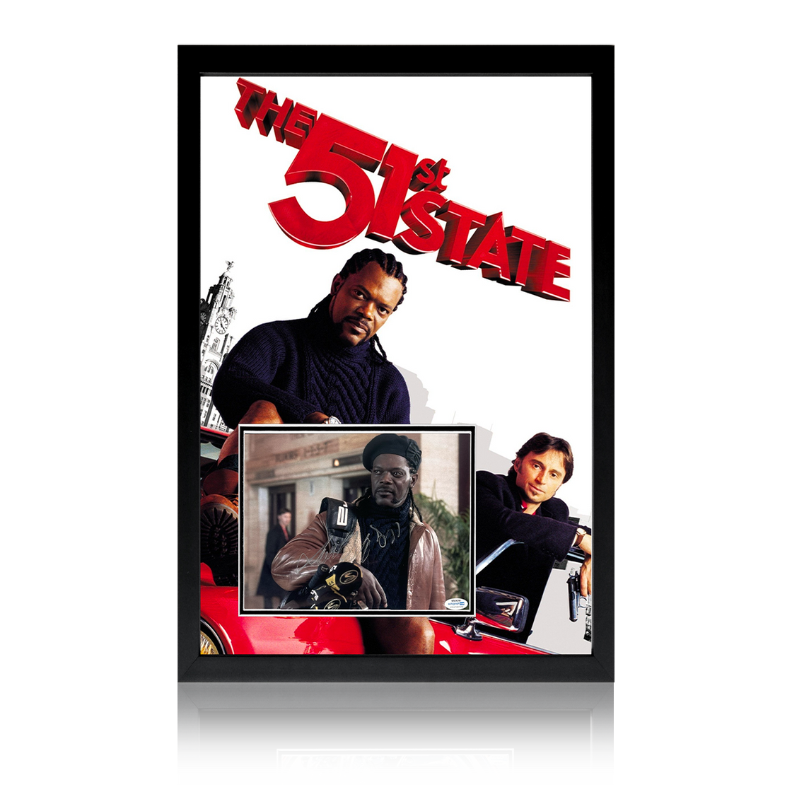 Samuel L. Jackson The 51st State Signed Iconic Frame (ACOA)