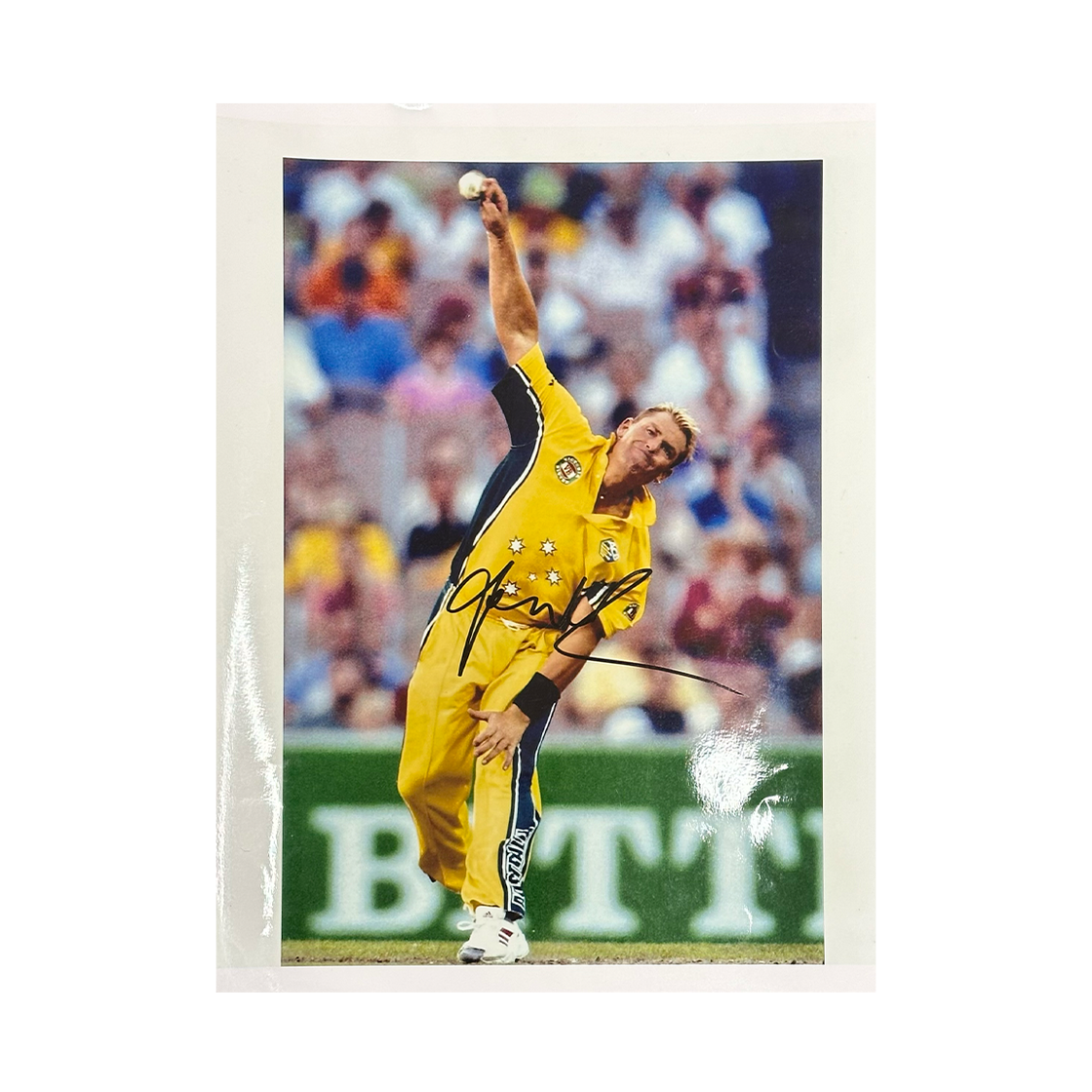 Shane Warne Signed 16x12 Image