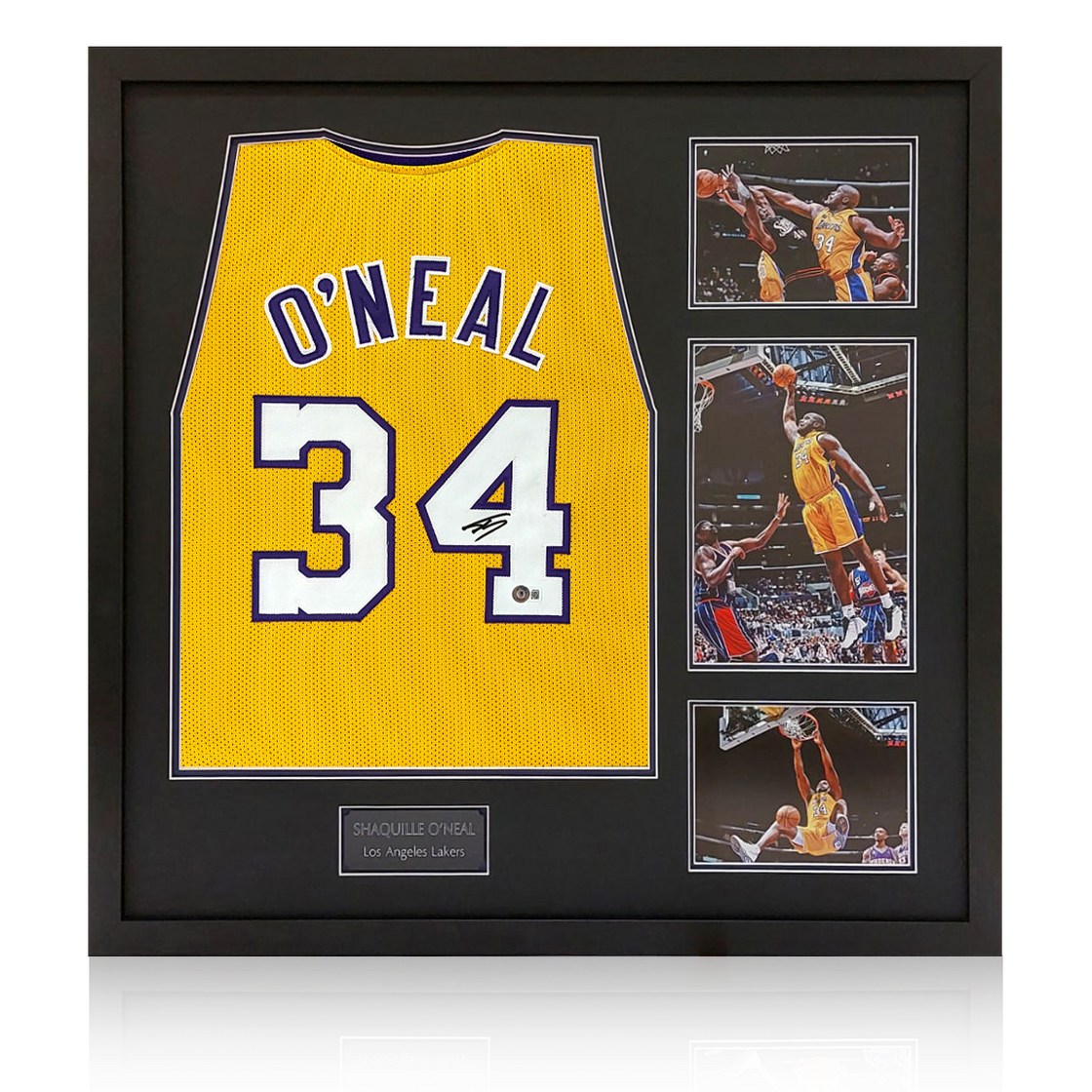 Shaquille O'Neal Signed Los Angeles Lakers Jersey (Beckett)