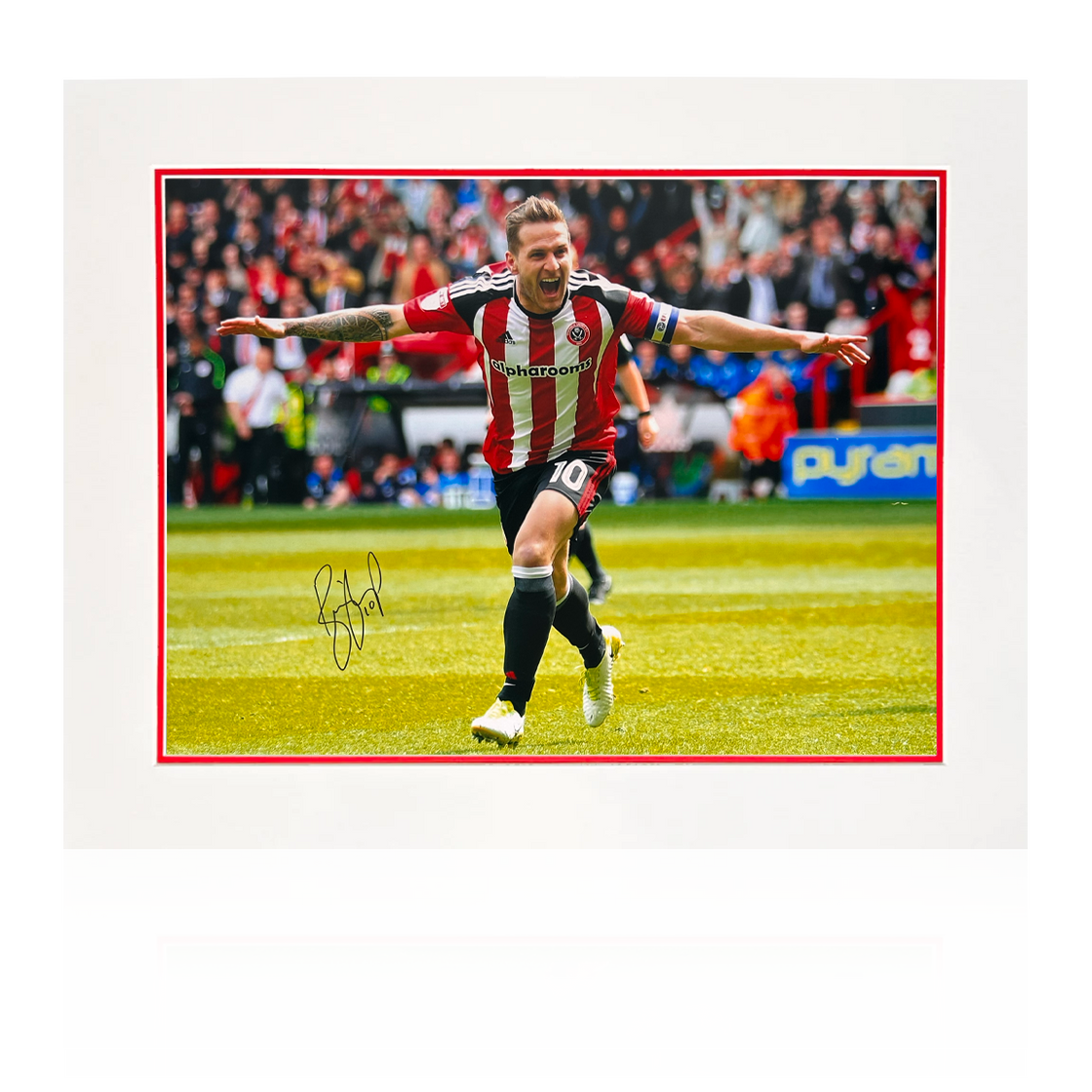 Billy Sharp Signed Sheffield United Mount